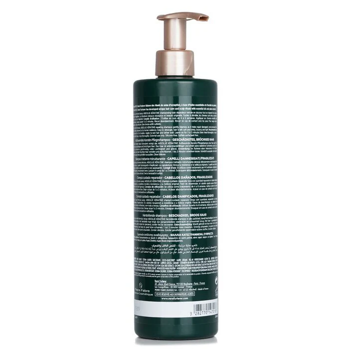 Rene Furterer Absolue Kèratine Renewal Care Repairing Shampoo - Damaged, Over-Processed Hair (Salon Product) 600ml/20.2oz - Image 3