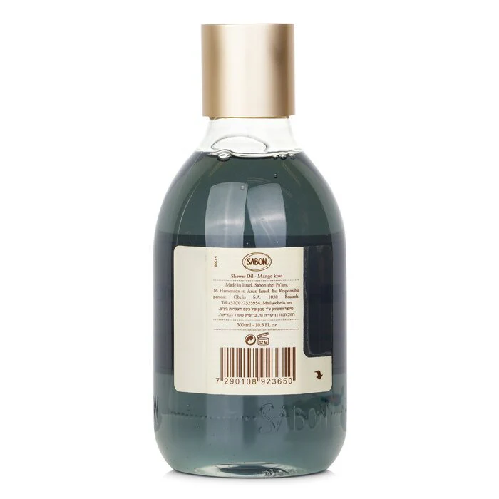 Sabon Shower Oil - Mango Kiwi (Plastic Bottle) 300ml/10.5oz - Image 3