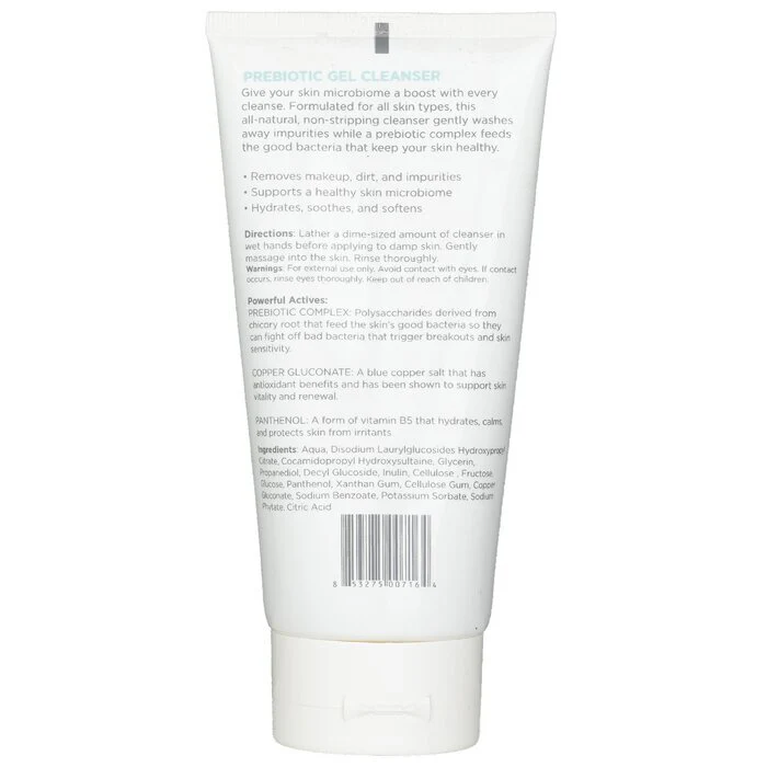 Stacked Skincare Prebiotic Gel Cleanser 180ml/6oz - Image 3